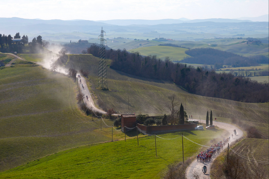 Race - Strade Bianche - Tuscany (Italy) - photo by @SprintCycling