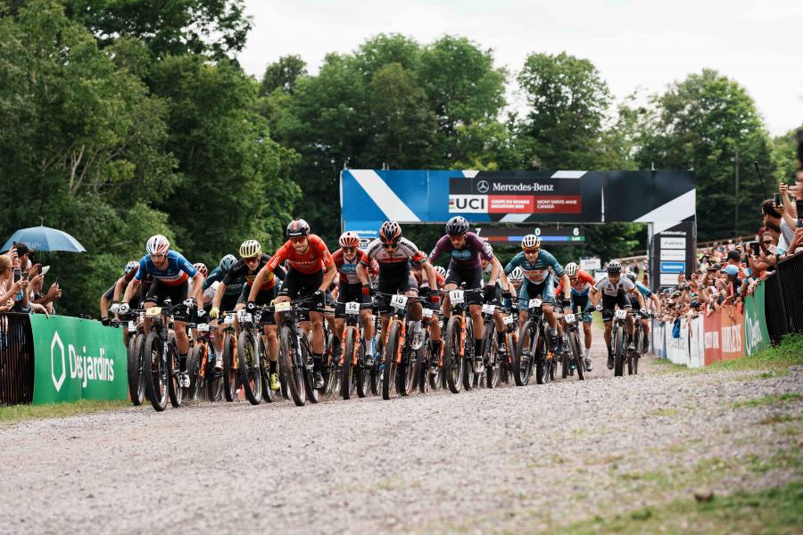 Start -  World Cup XCO - Mont-Sainte-Anne (Canada) 7th august 2022