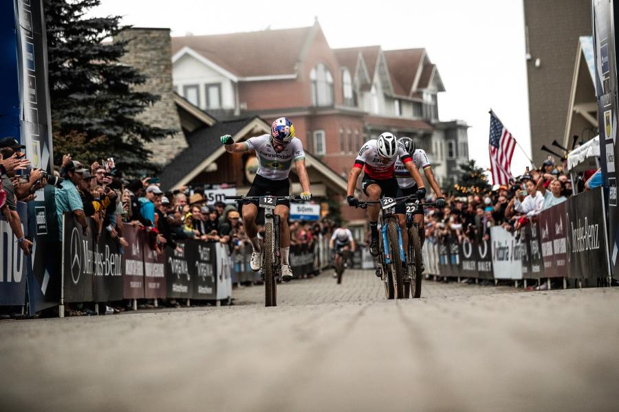 Arrivo - Snowshoe – USA, 170921 - Coppa del Mondo. Gara XCC (photo credit @rossbellphoto)