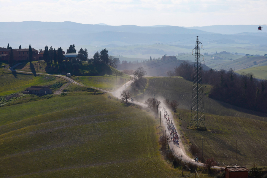 Race - Strade Bianche - Tuscany (Italy) - photo by @SprintCycling