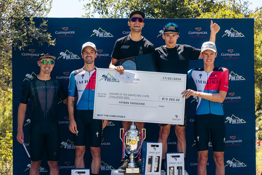 1st place Imbuko Big Five MTB Challenge - Stellenbosch (South Africa)