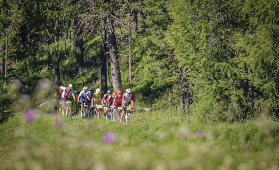 Silvaplana e St. Moritz - Svizzera, 12.07.20 Engadin Bike Giro. Race (credit SAUSER EVENT GMBH)