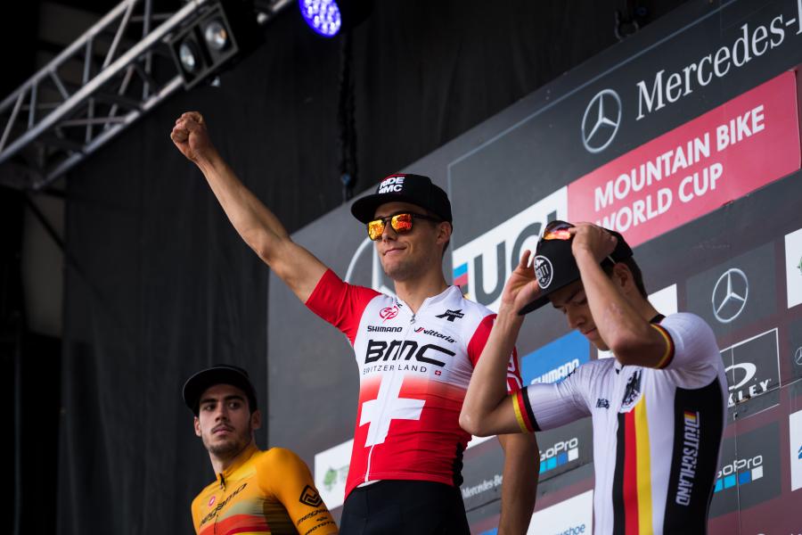 USA - SnowShoe, 08.09.2019 UCI MTB WORLD CUP (U23)
Ceremony: Filippo Colombo (golden medal)